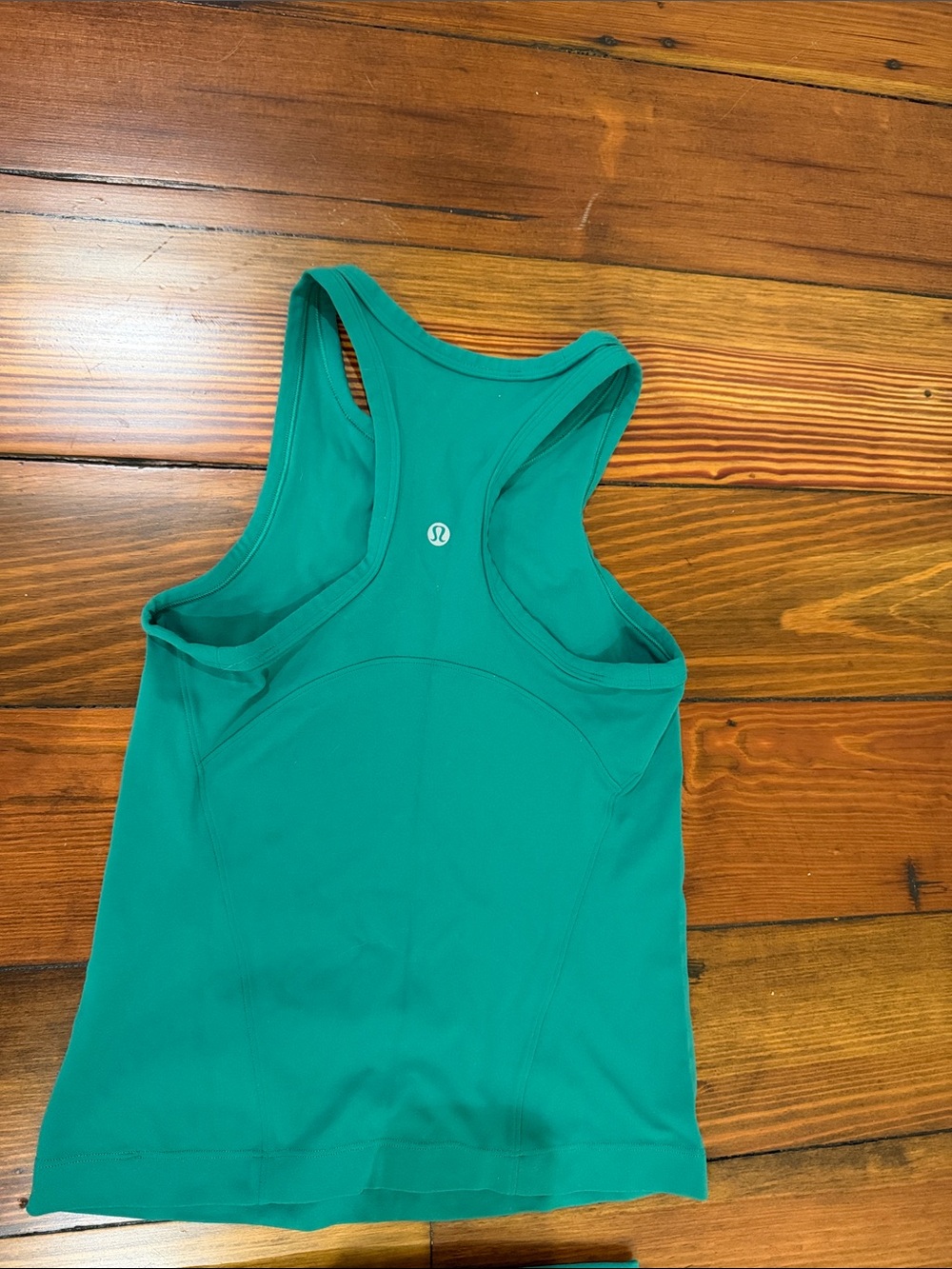 lululemon athletica Teal Green Racerback Swim Coverup Tank